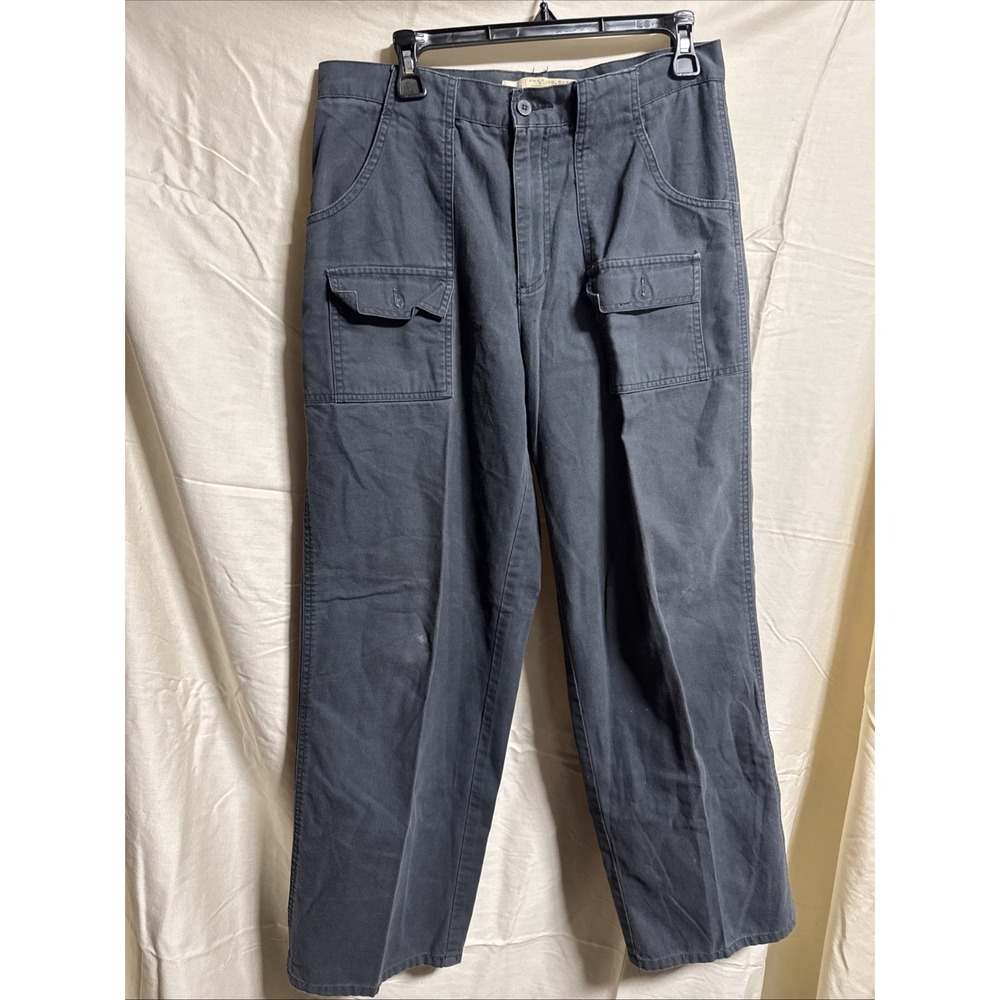 Women's Vintage American Eagle Cargo Khakis Size 12 Gray